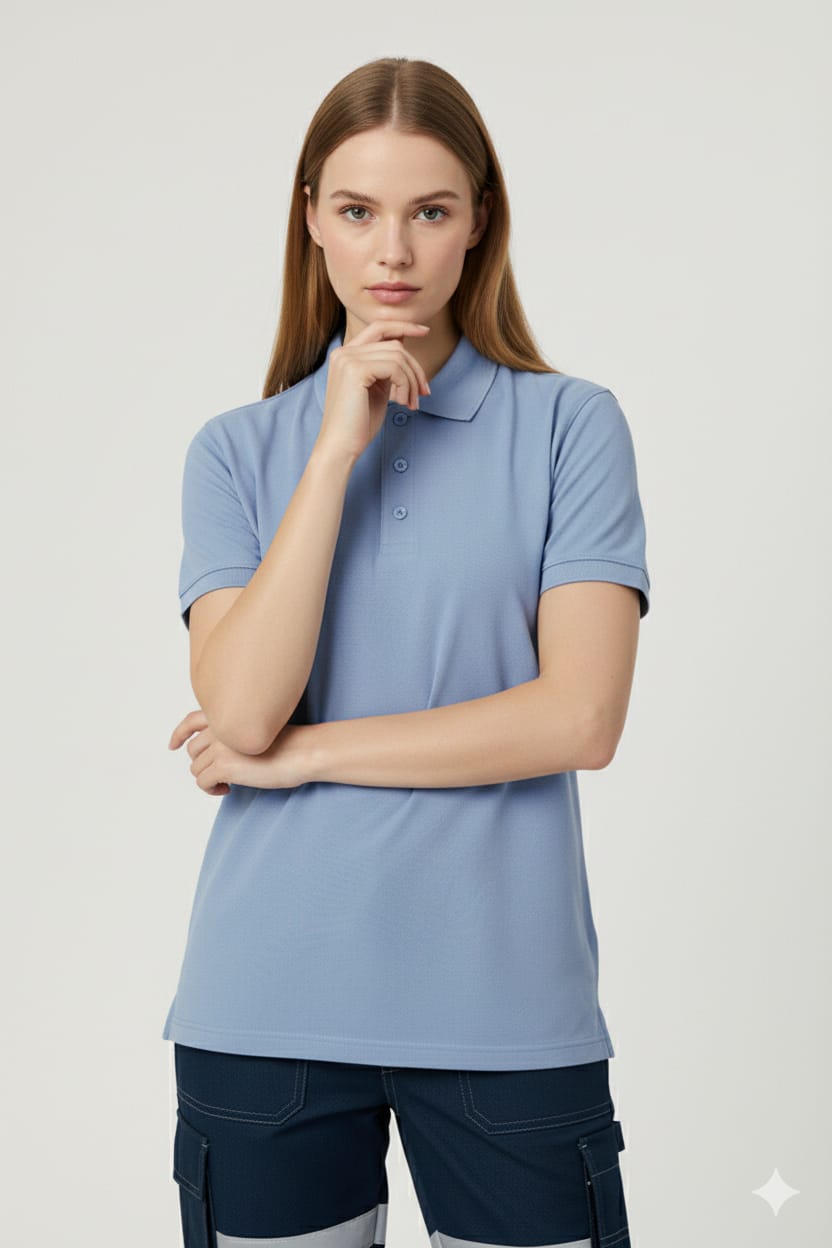 Artıbir Tekstil Kişiye ve Firmaya Özel Baskılı Turkuaz Polo Yaka Tişört – %100 Pamuk, Kurumsal & Promosyon Ürünleri İçin Uygun