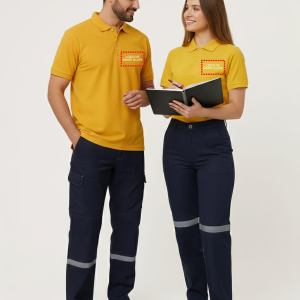 Artıbir Tekstil Kişiye ve Firmaya Özel Baskılı Sarı Polo Yaka Tişört – %100 Pamuk, Kurumsal & Promosyon Ürünleri İçin Uygun