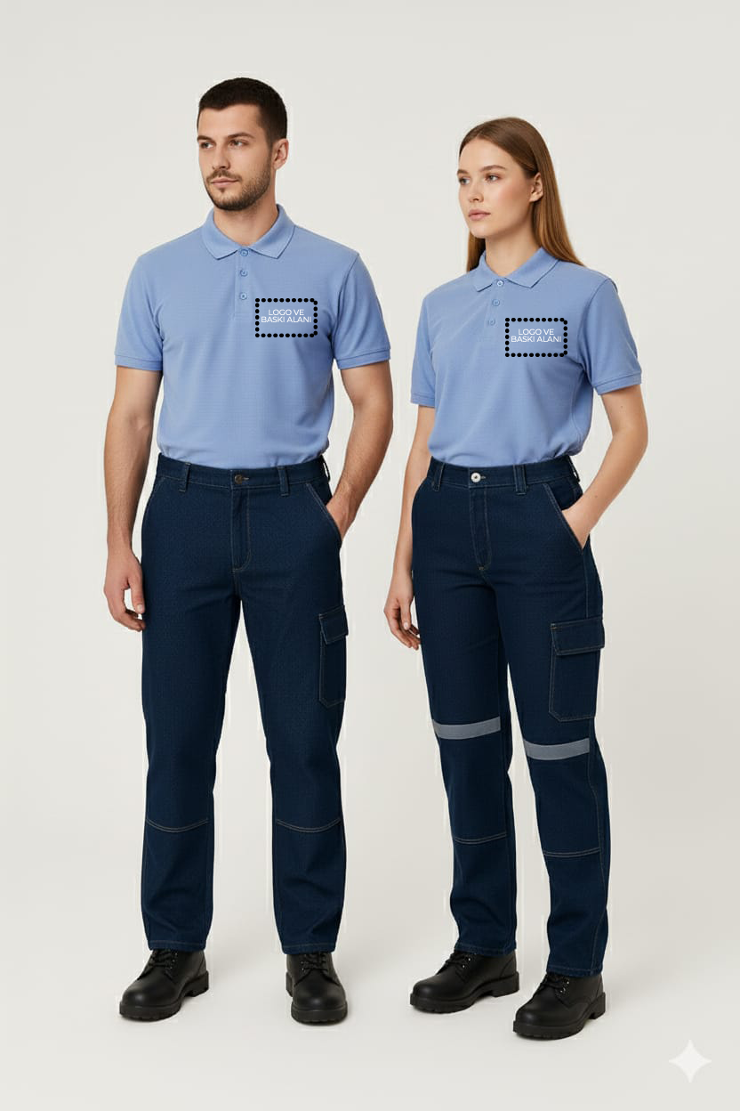 Artıbir Tekstil Kişiye ve Firmaya Özel Baskılı Turkuaz Polo Yaka Tişört – %100 Pamuk, Kurumsal & Promosyon Ürünleri İçin Uygun