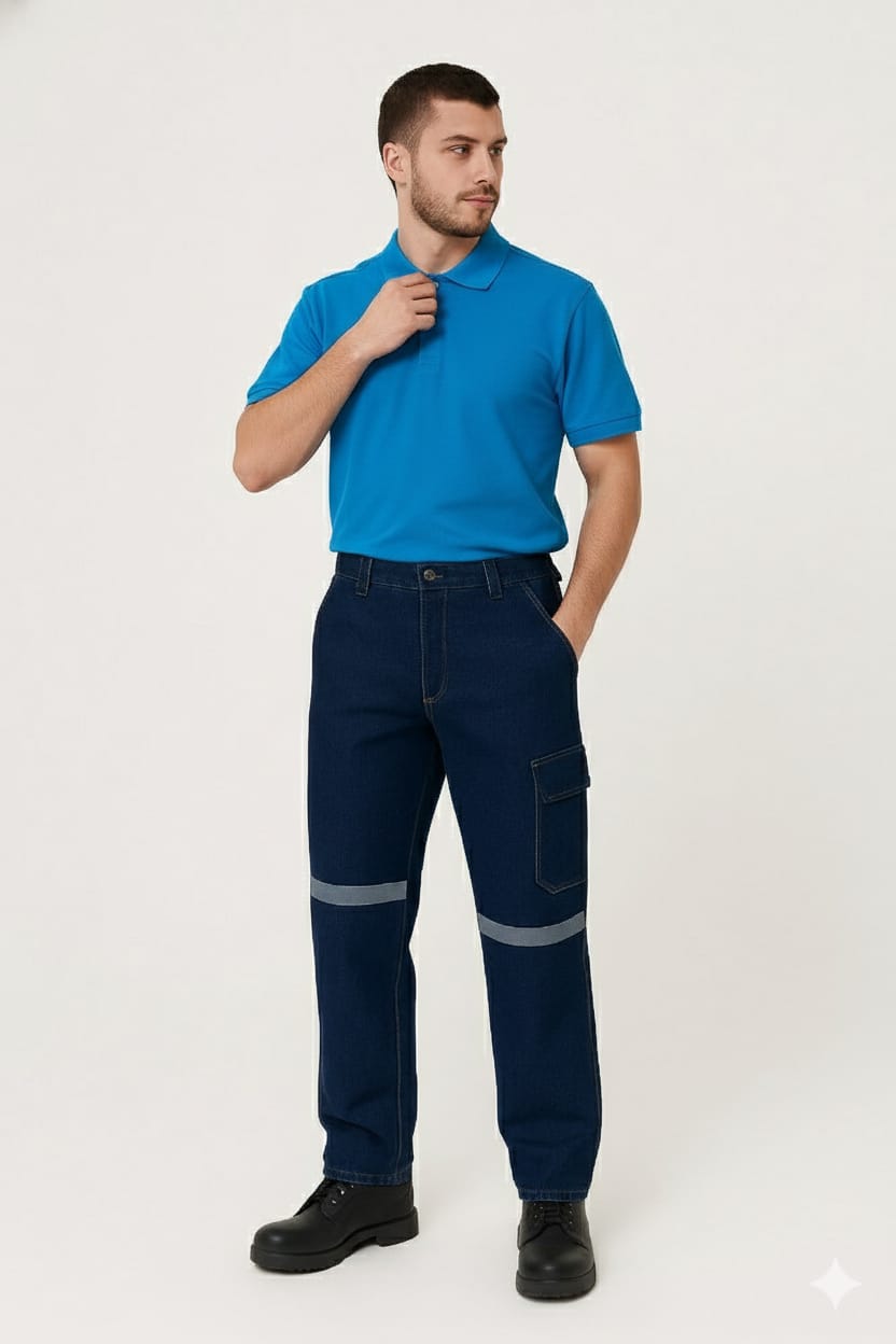 Artıbir Tekstil Kişiye ve Firmaya Özel Baskılı Mavi Polo Yaka Tişört – %100 Pamuk, Kurumsal & Promosyon Ürünleri İçin Uygun