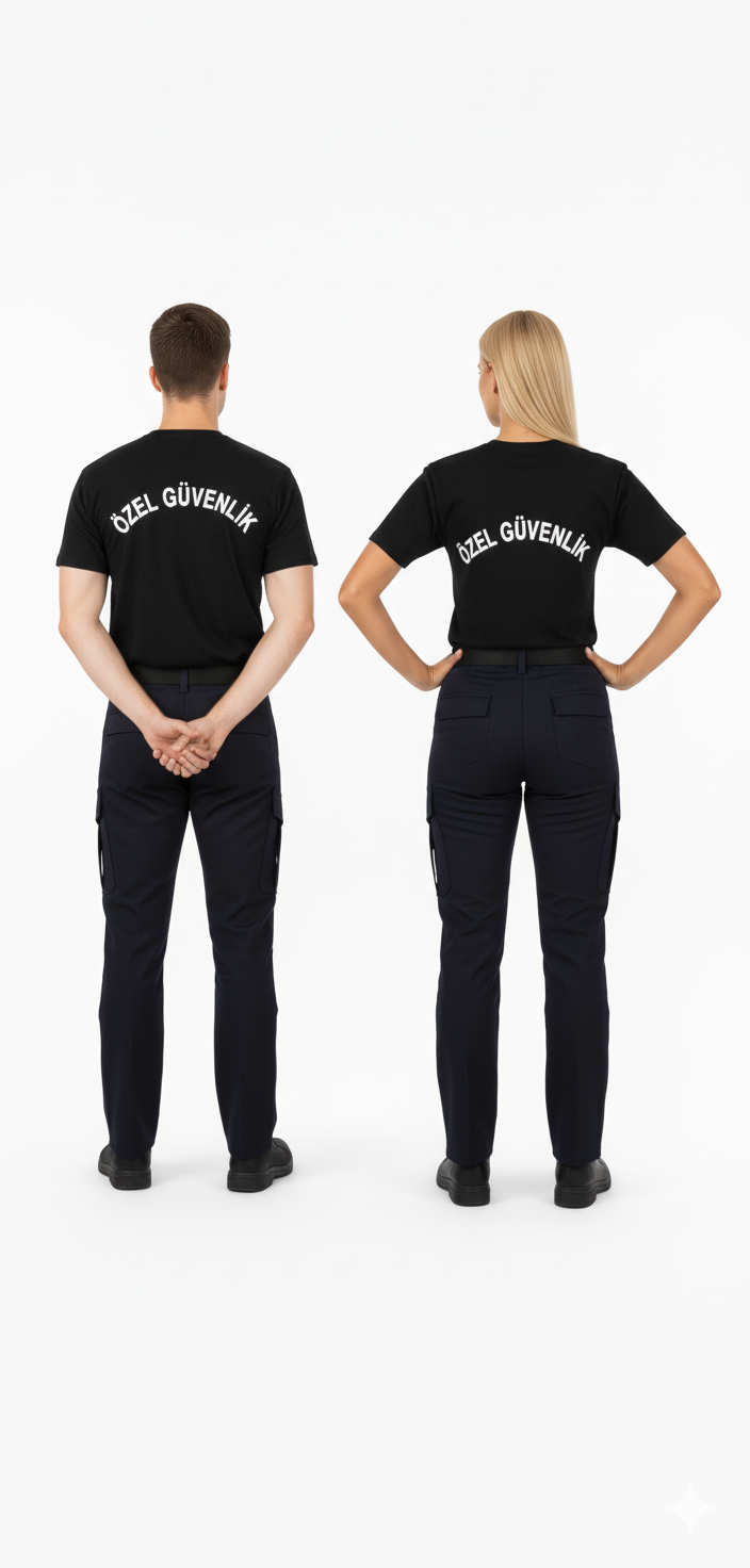 ArtıBir Tekstil Unisex Özel Güvenlik Pantolonu - Reflektörlü, Kargo Cepli, Ripstop Kumaş