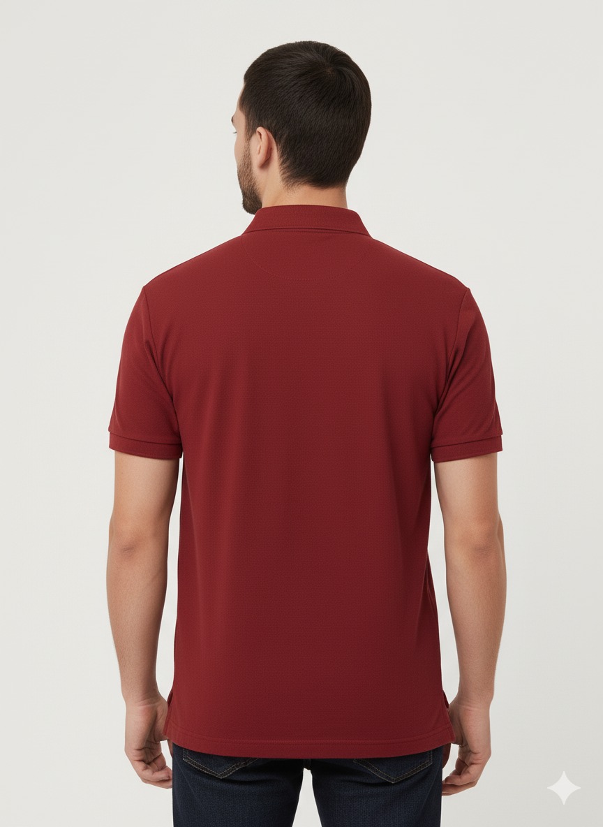 Artıbir Tekstil Kişiye ve Firmaya Özel Baskılı Bordo Polo Yaka Tişört – %100 Pamuk, Kurumsal & Promosyon Ürünleri İçin Uygun