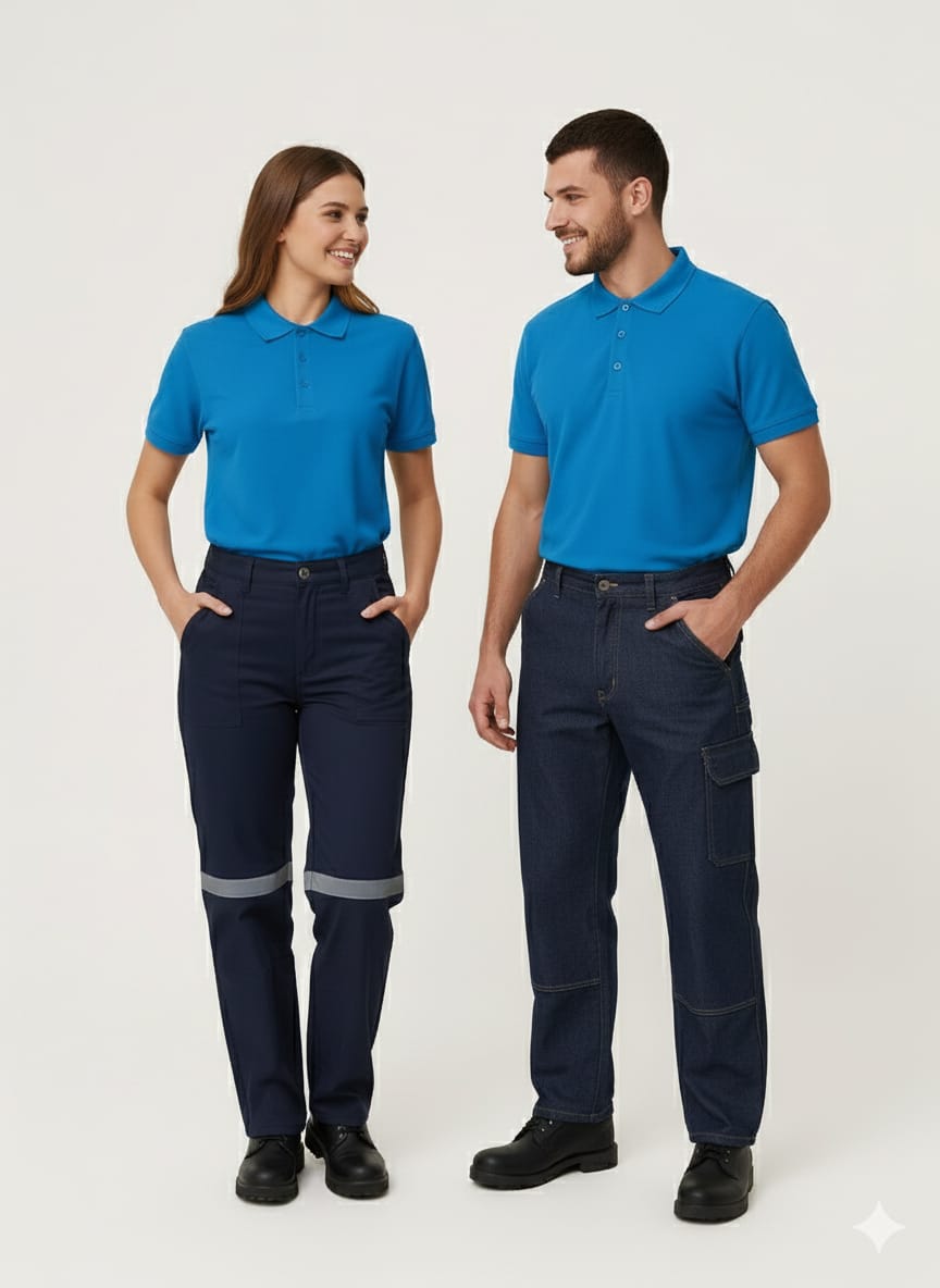 Artıbir Tekstil Kişiye ve Firmaya Özel Baskılı Mavi Polo Yaka Tişört – %100 Pamuk, Kurumsal & Promosyon Ürünleri İçin Uygun