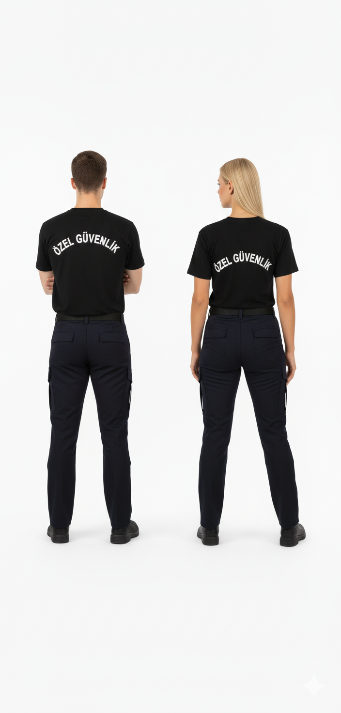 ArtıBir Tekstil Unisex Özel Güvenlik Pantolonu - Reflektörlü, Kargo Cepli, Ripstop Kumaş