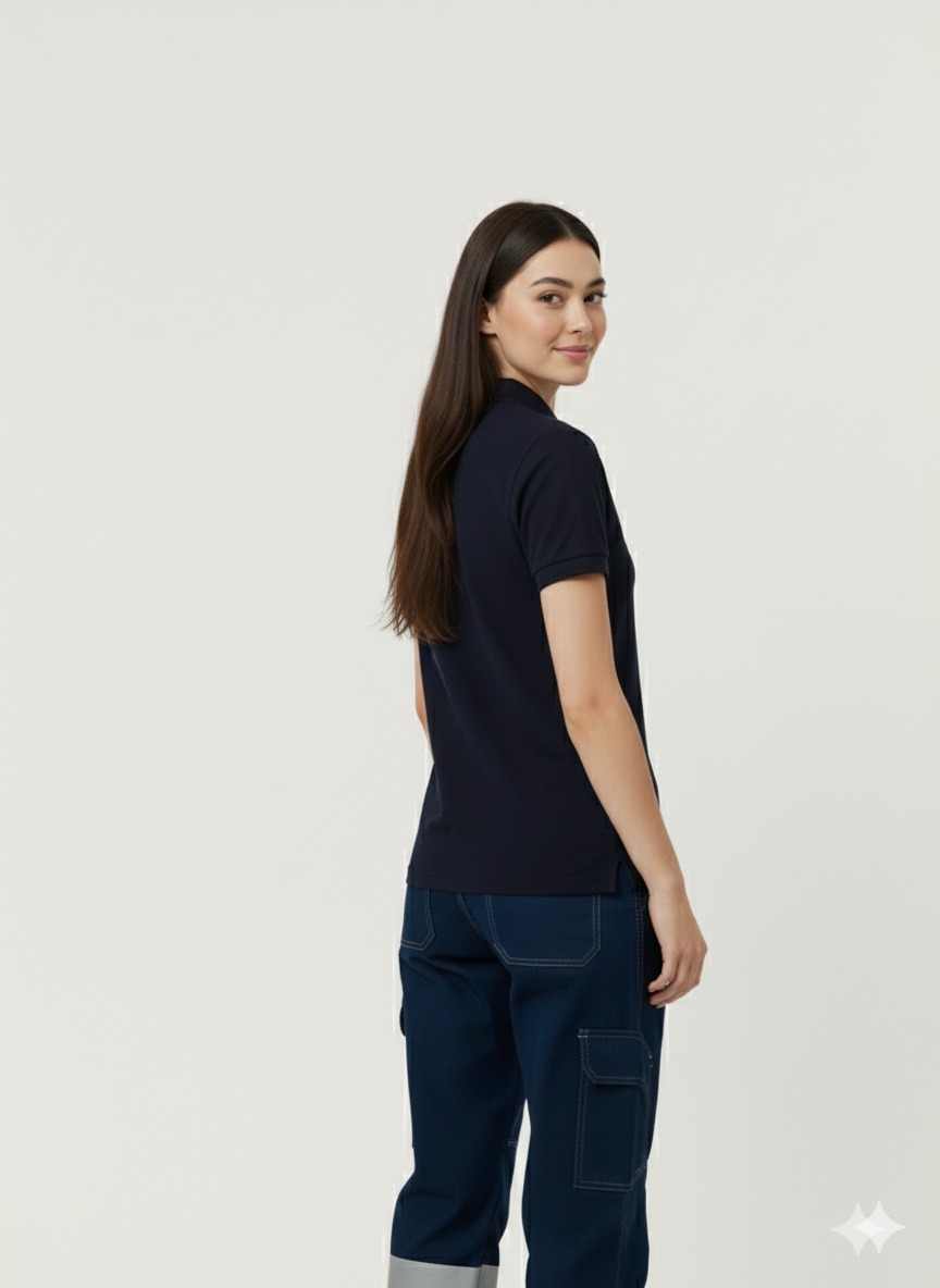 Artıbir Tekstil Kişiye ve Firmaya Özel Baskılı Siyah Polo Yaka Tişört – %100 Pamuk, Kurumsal & Promosyon Ürünleri İçin Uygun