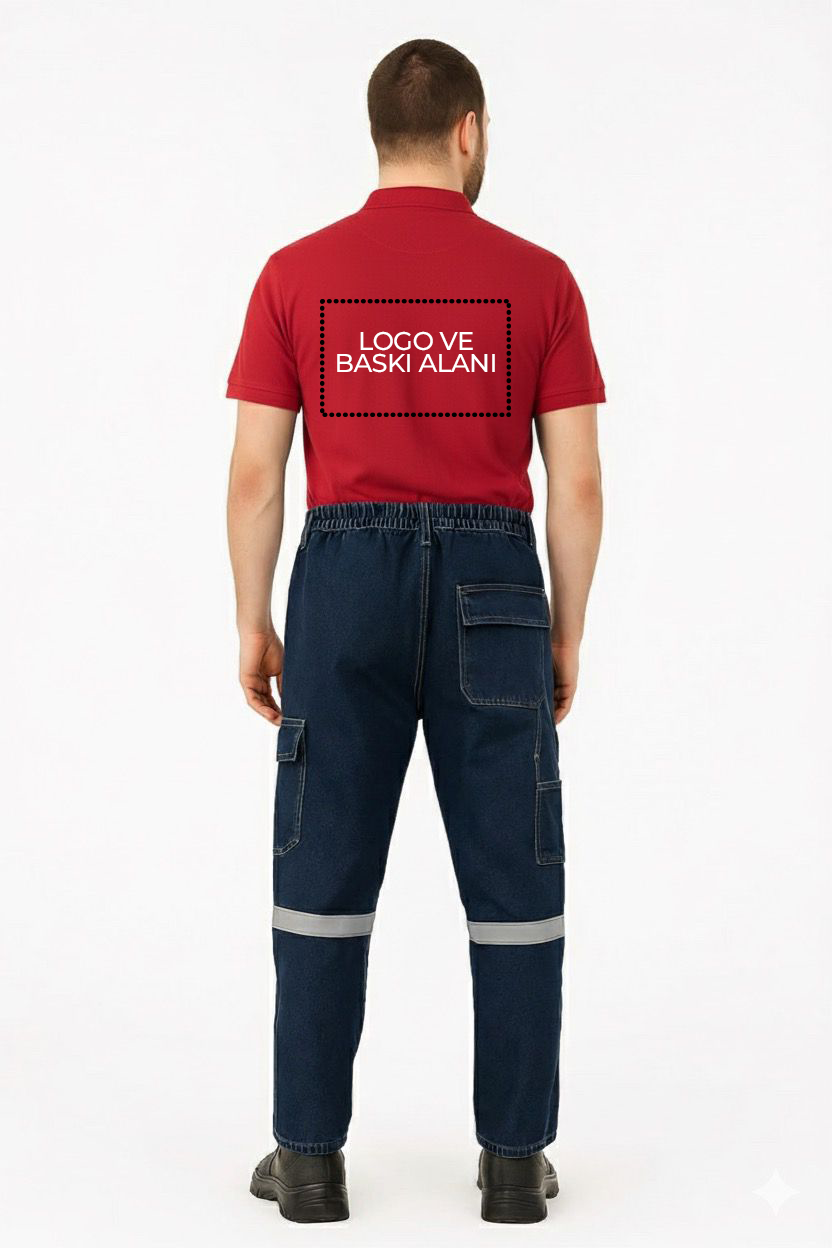 Artıbir Tekstil Kişiye ve Firmaya Özel Baskılı Kırmızı Polo Yaka Tişört – %100 Pamuk, Kurumsal & Promosyon Ürünleri İçin Uygun